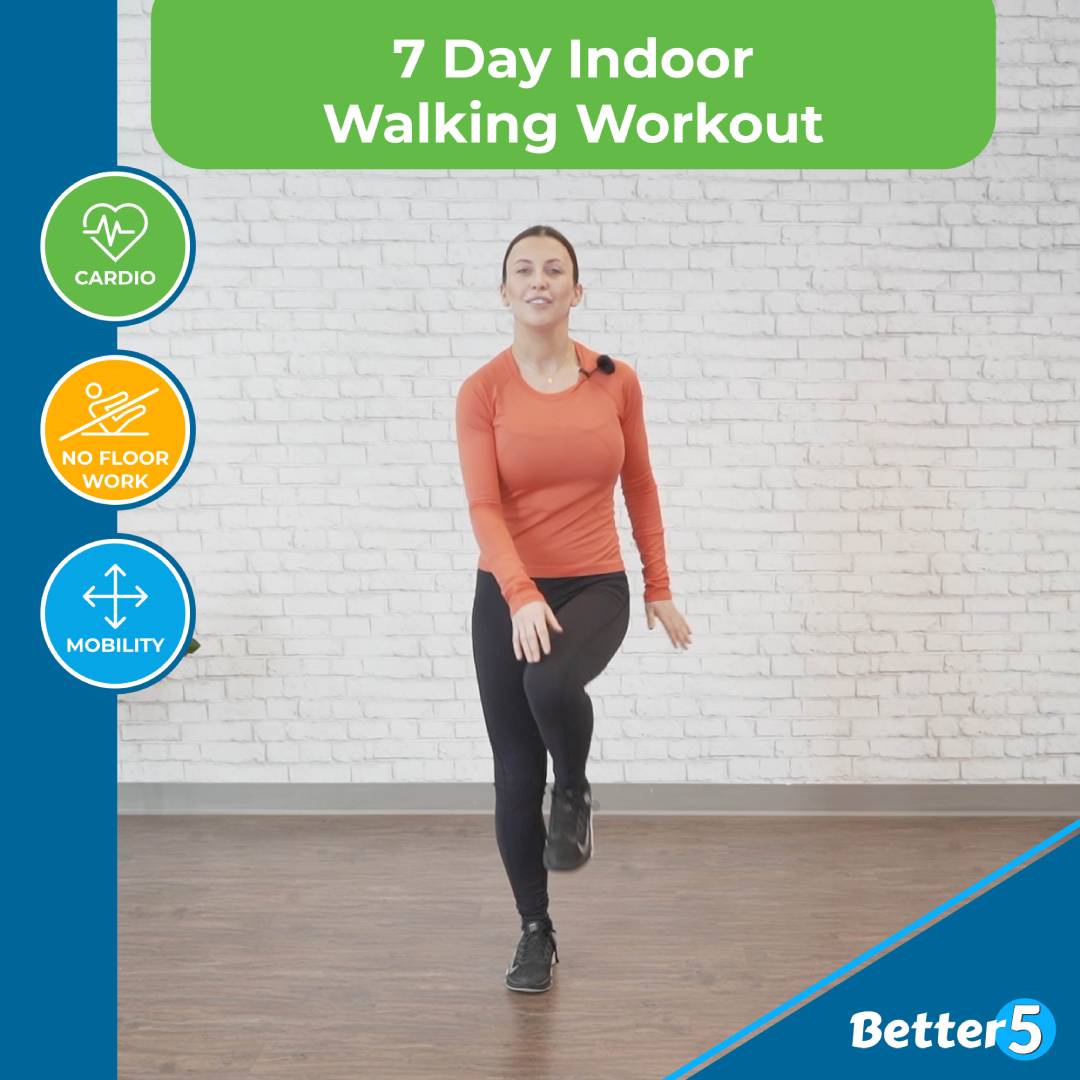 7 Day Indoor Walking Workout - A Special Offer