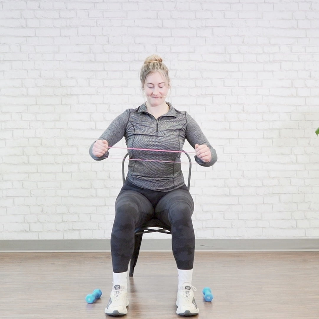 Chair-Assisted Arm & Shoulder Strengthening Digital Class