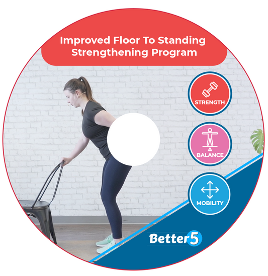Improved Floor to Standing Strengthening Program DVD
