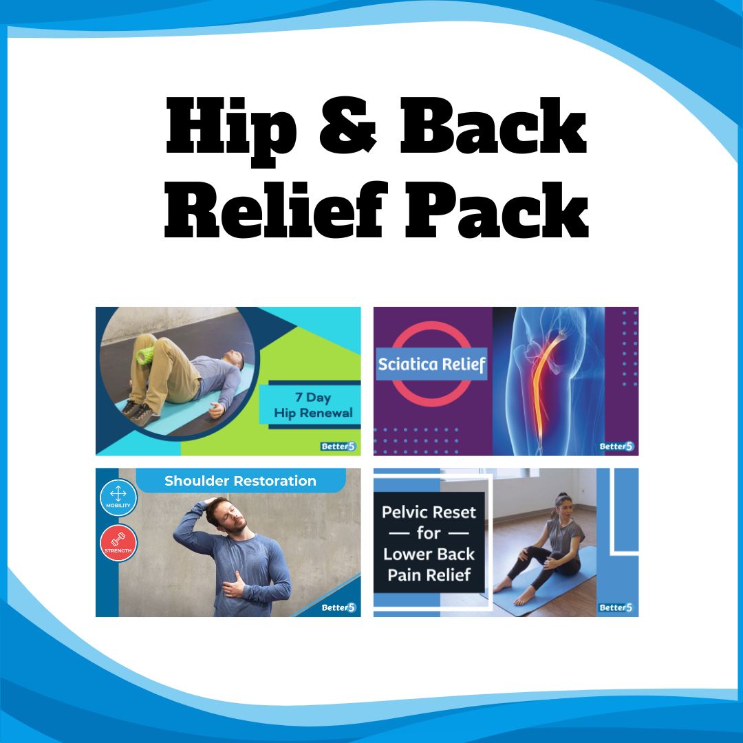 Hip & Back Relief Pack - Special Offer