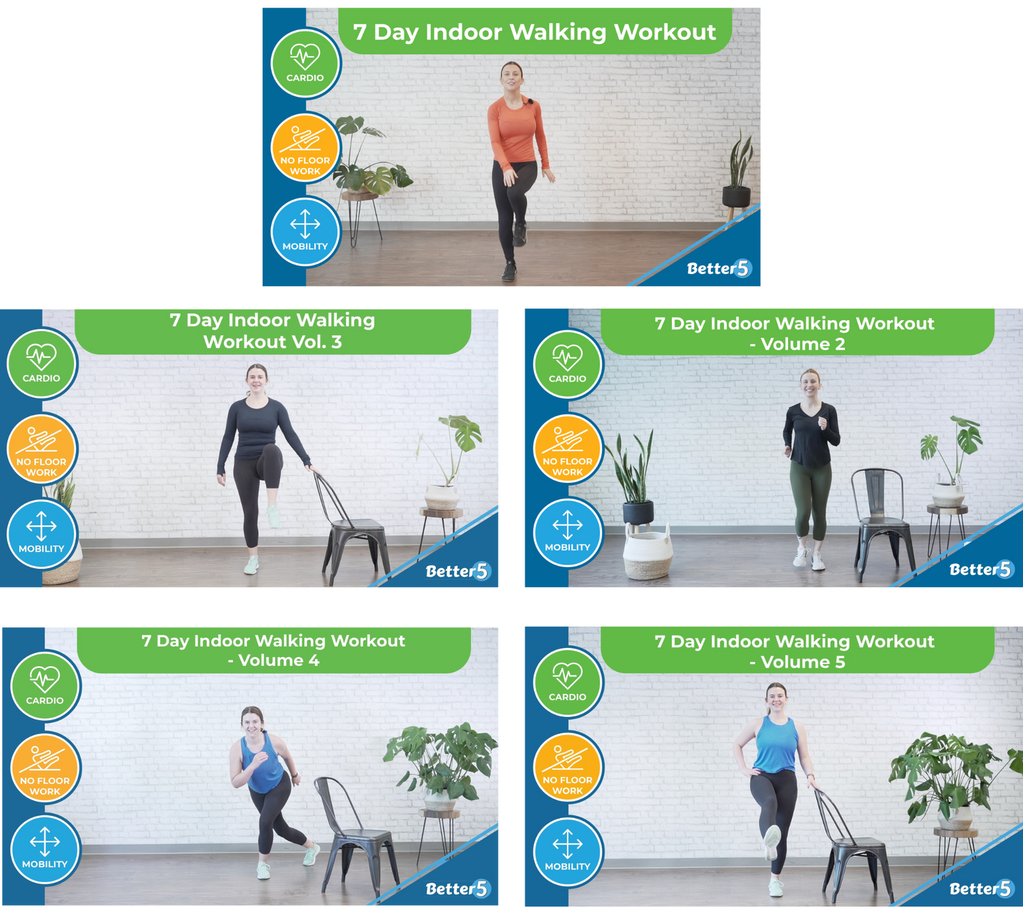 Indoor Walking Workout Bundle