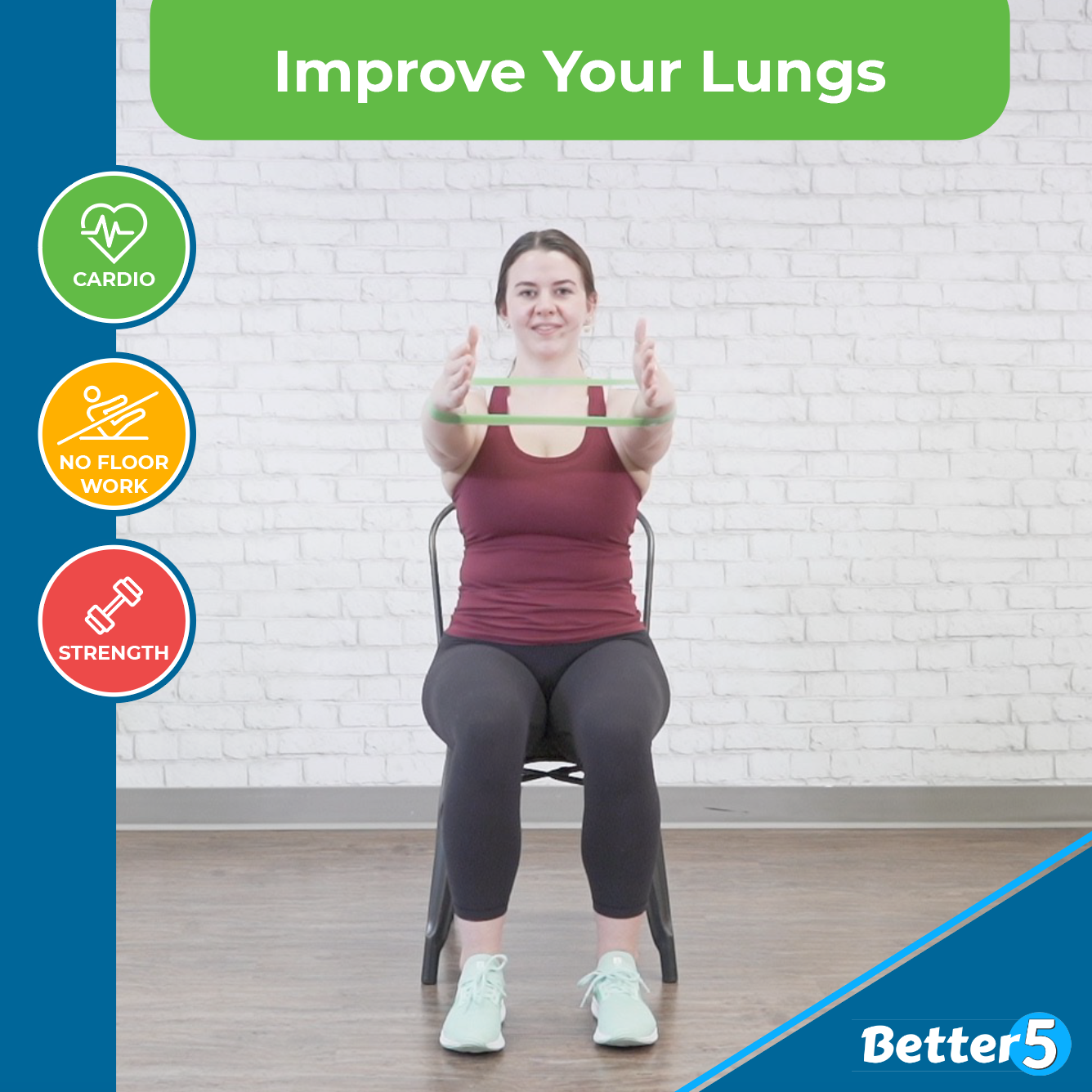 Improve Your Lungs + FREE Chair-Assisted Core Strengthening
