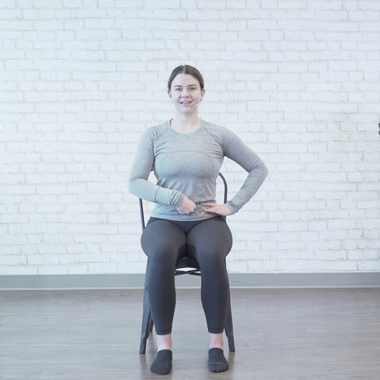 Seated Tummy Tightening Core Classes Digital Class