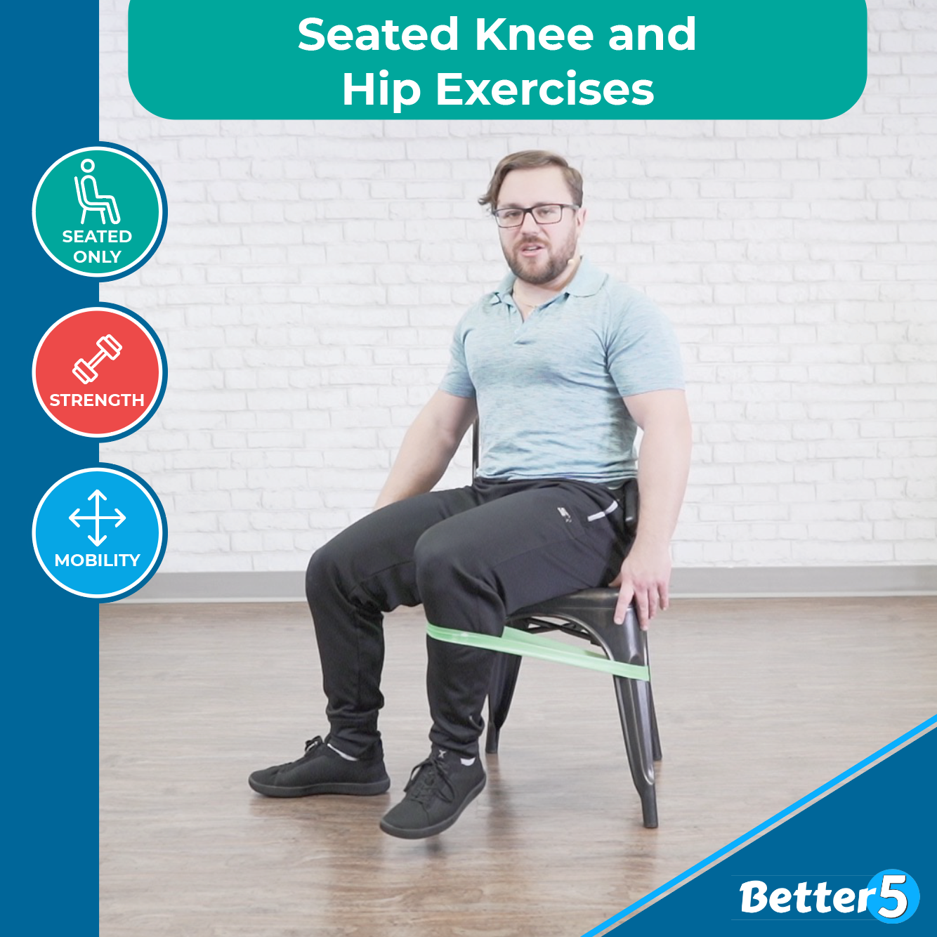 Seated Leg Leg Raise With Hip Raise Hip Flexor Chair Seated Single