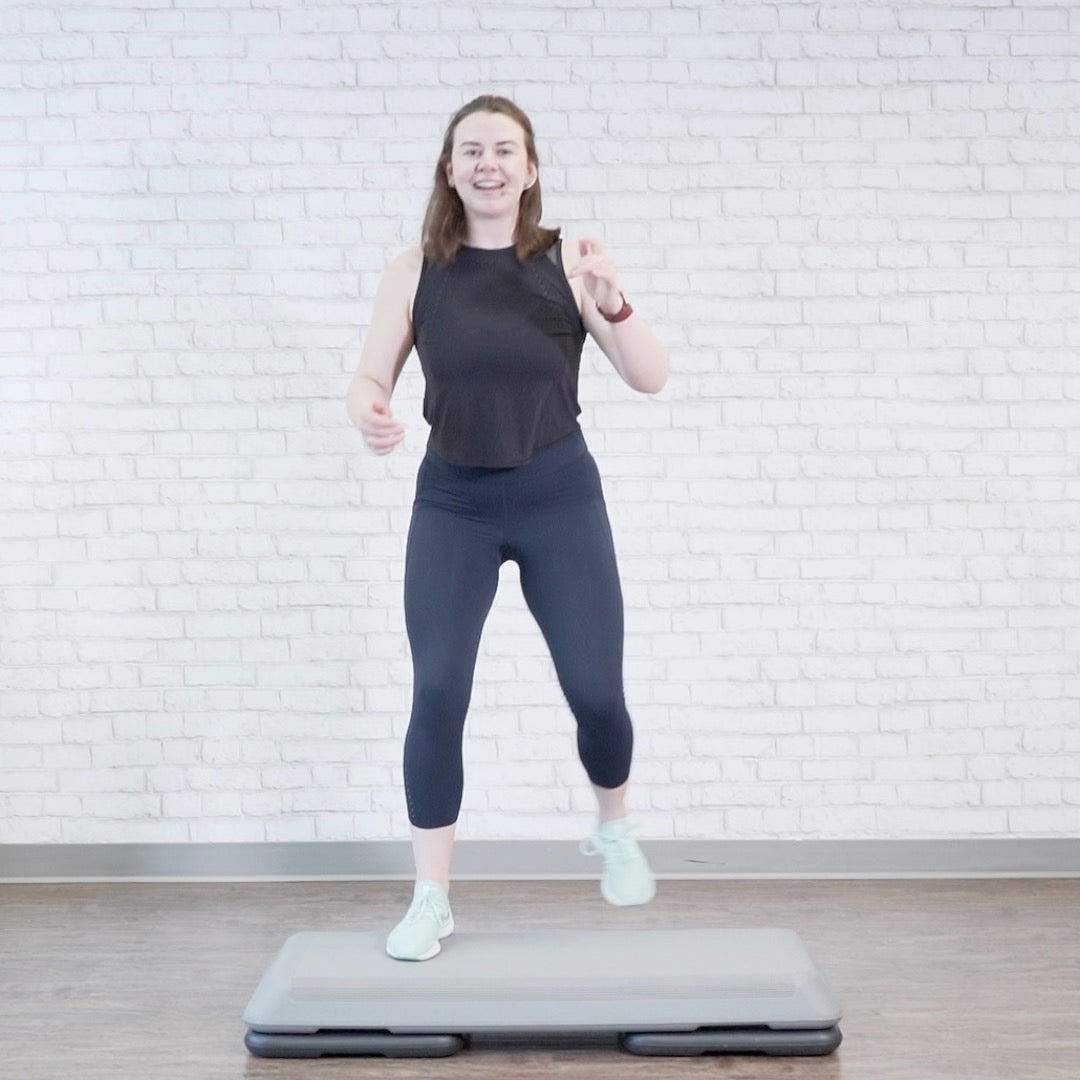 Fun 80s Dance Aerobics Step Class For Beginners Digital Class