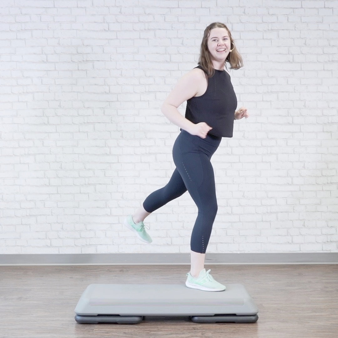 Fun 80s Dance Aerobics Step Class For Beginners Digital Class