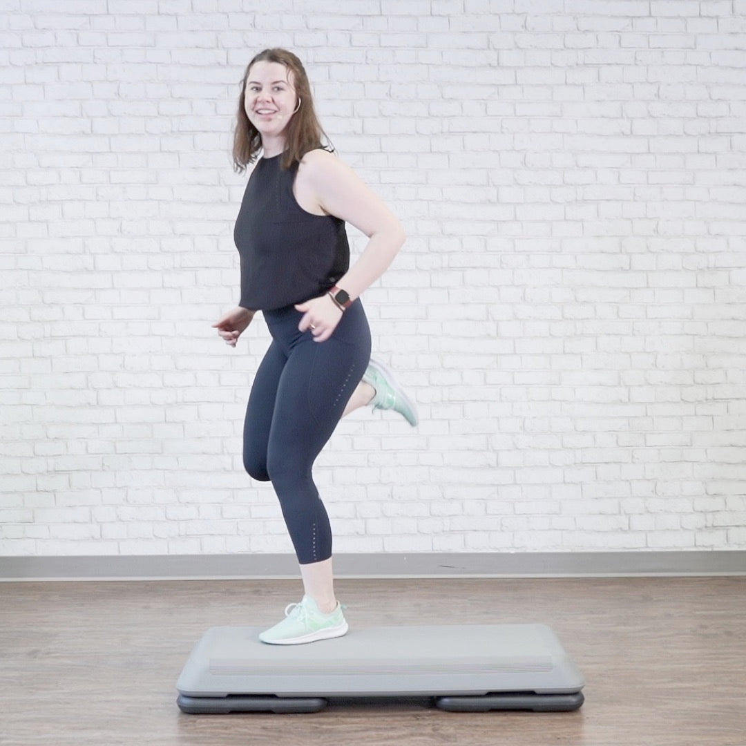 Fun 80s Dance Aerobics Step Class For Beginners Digital Class