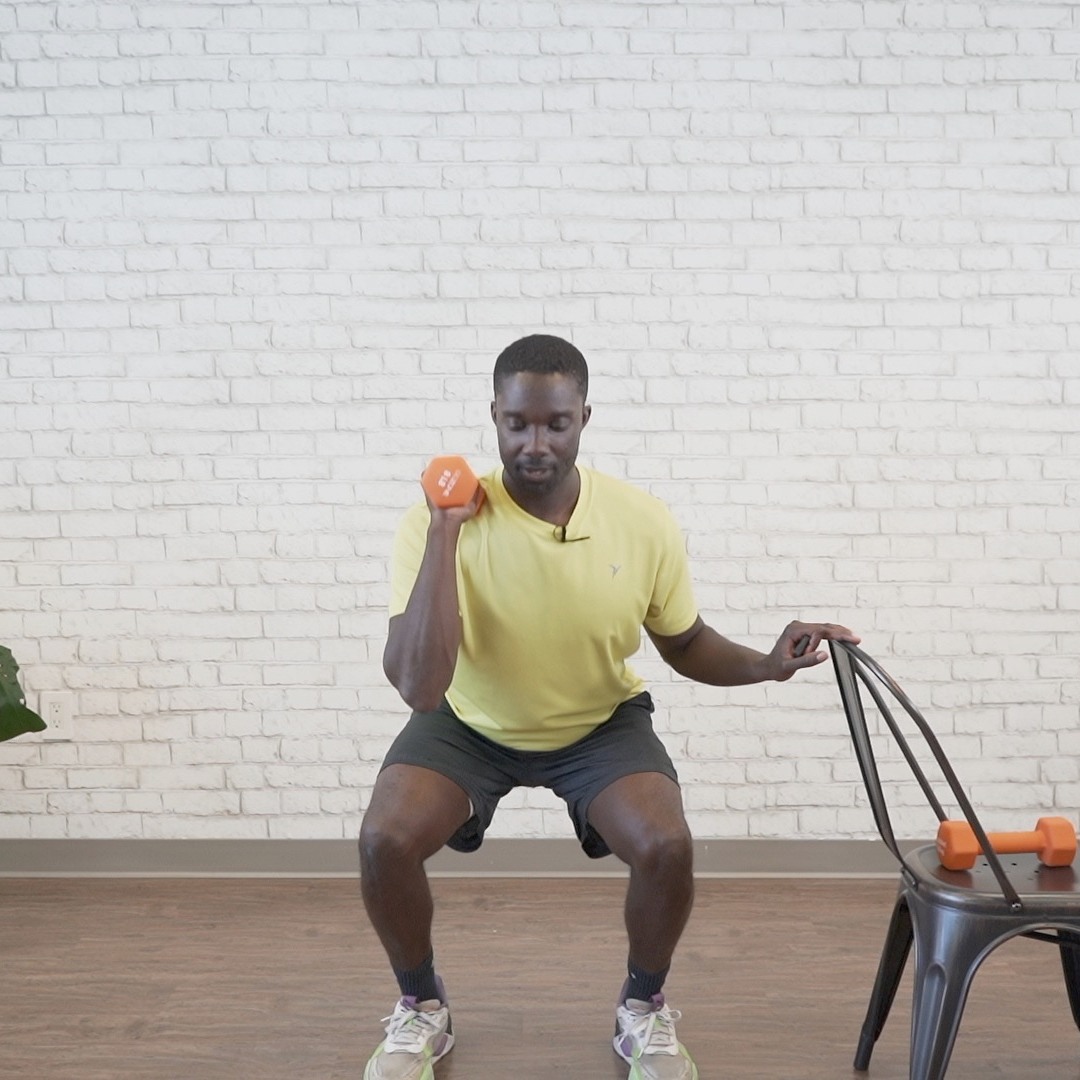 Chair-Assisted Lower Body Strengthening Digital Class
