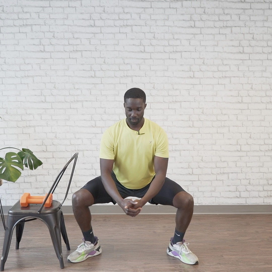 Chair-Assisted Lower Body Strengthening Digital Class