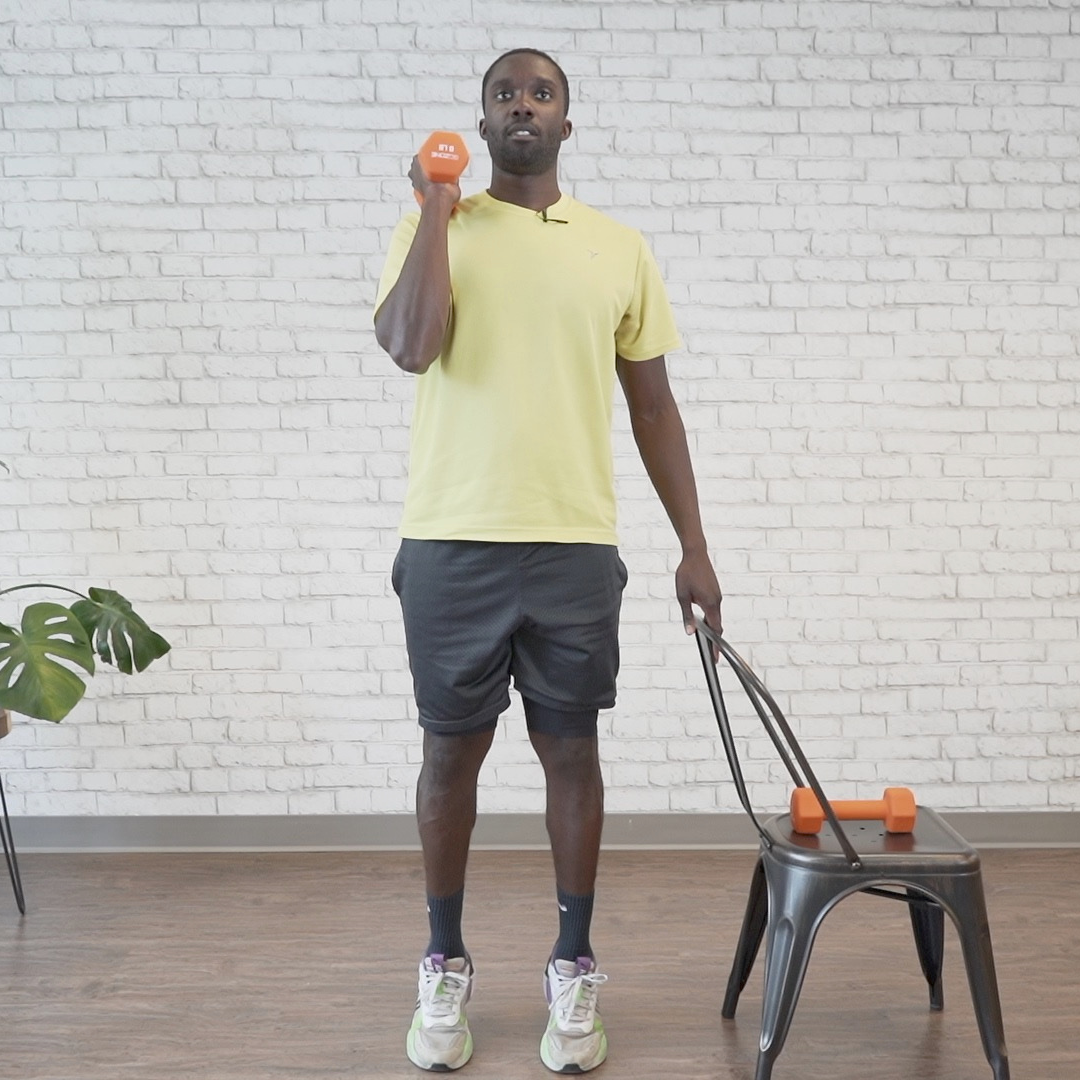 Chair-Assisted Lower Body Strengthening Digital Class