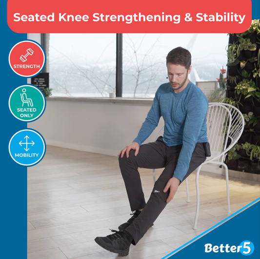 Seated Knee Strengthening & Stability Digital Class