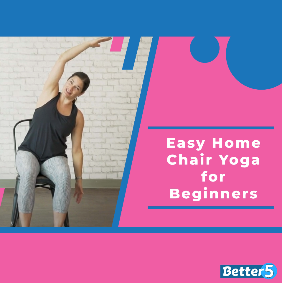 Easy chair yoga sales