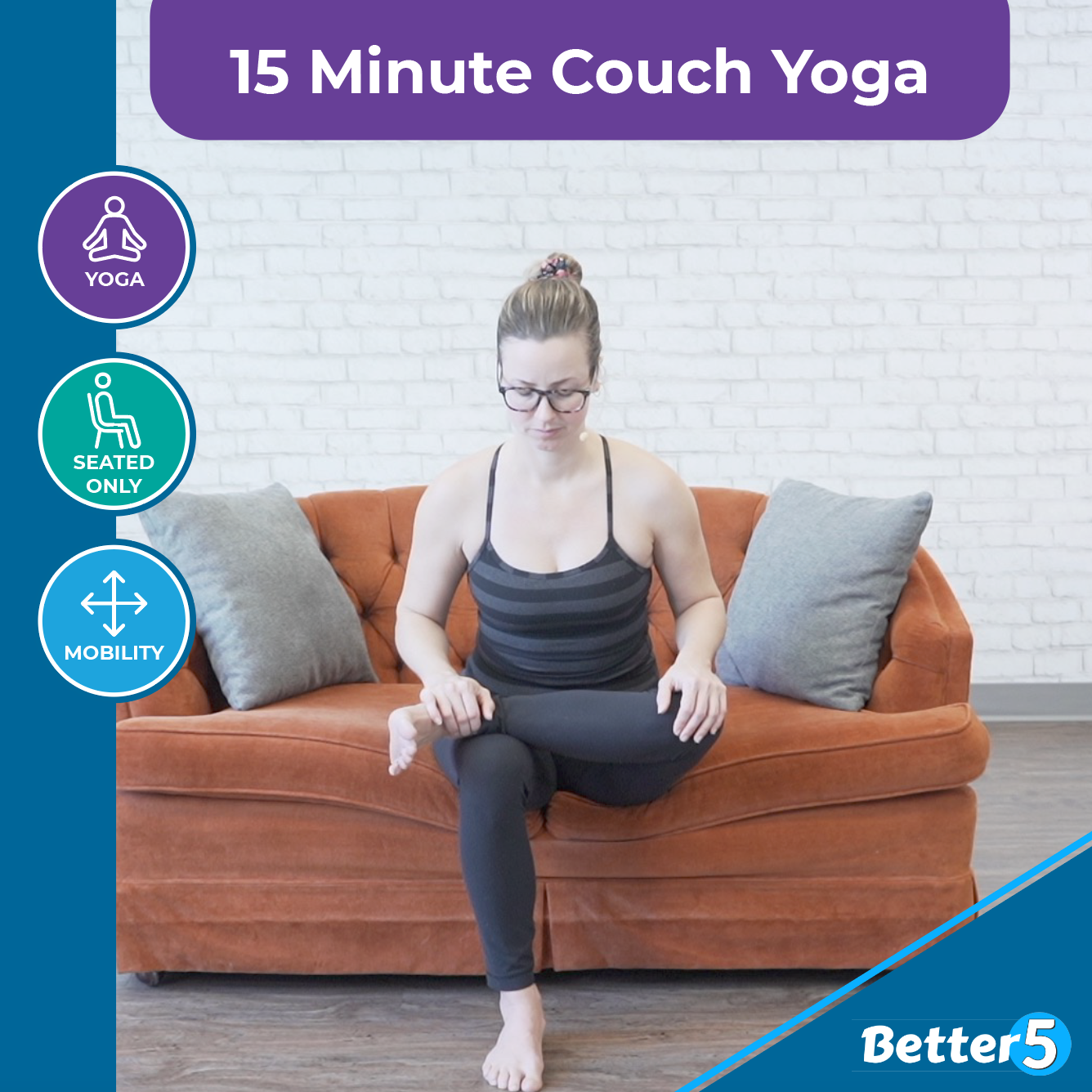 15+ Minute Couch Yoga Digital Class