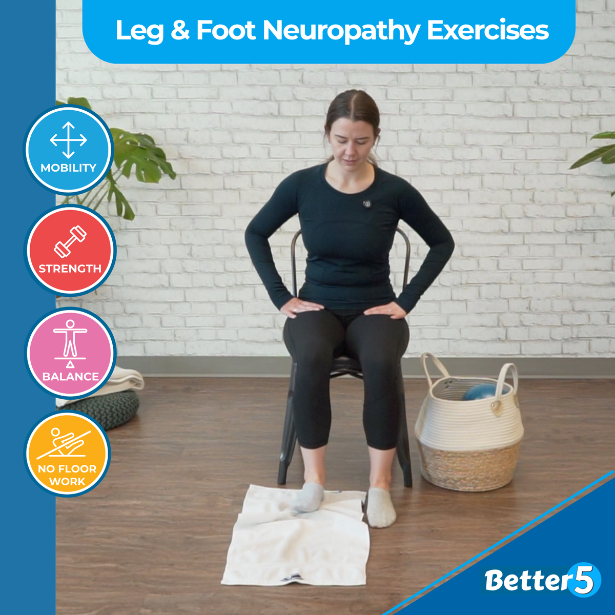 Leg & Foot Neuropathy Exercises Digital Class