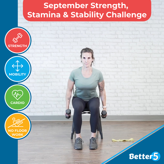 Strength, Stamina & Stability Challenge: September 2025 Digital Class