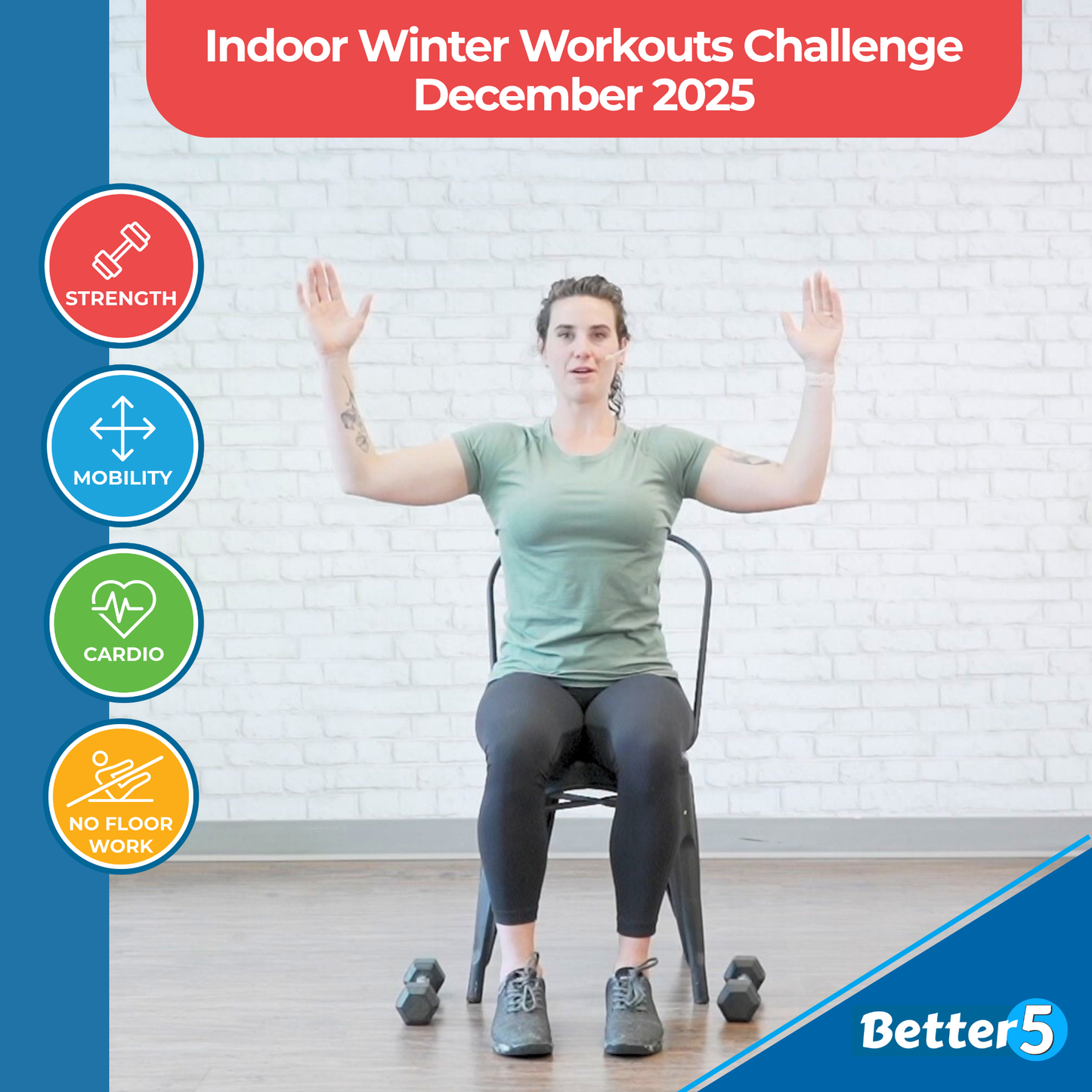 Indoor Winter Workouts Challenge: December 2025