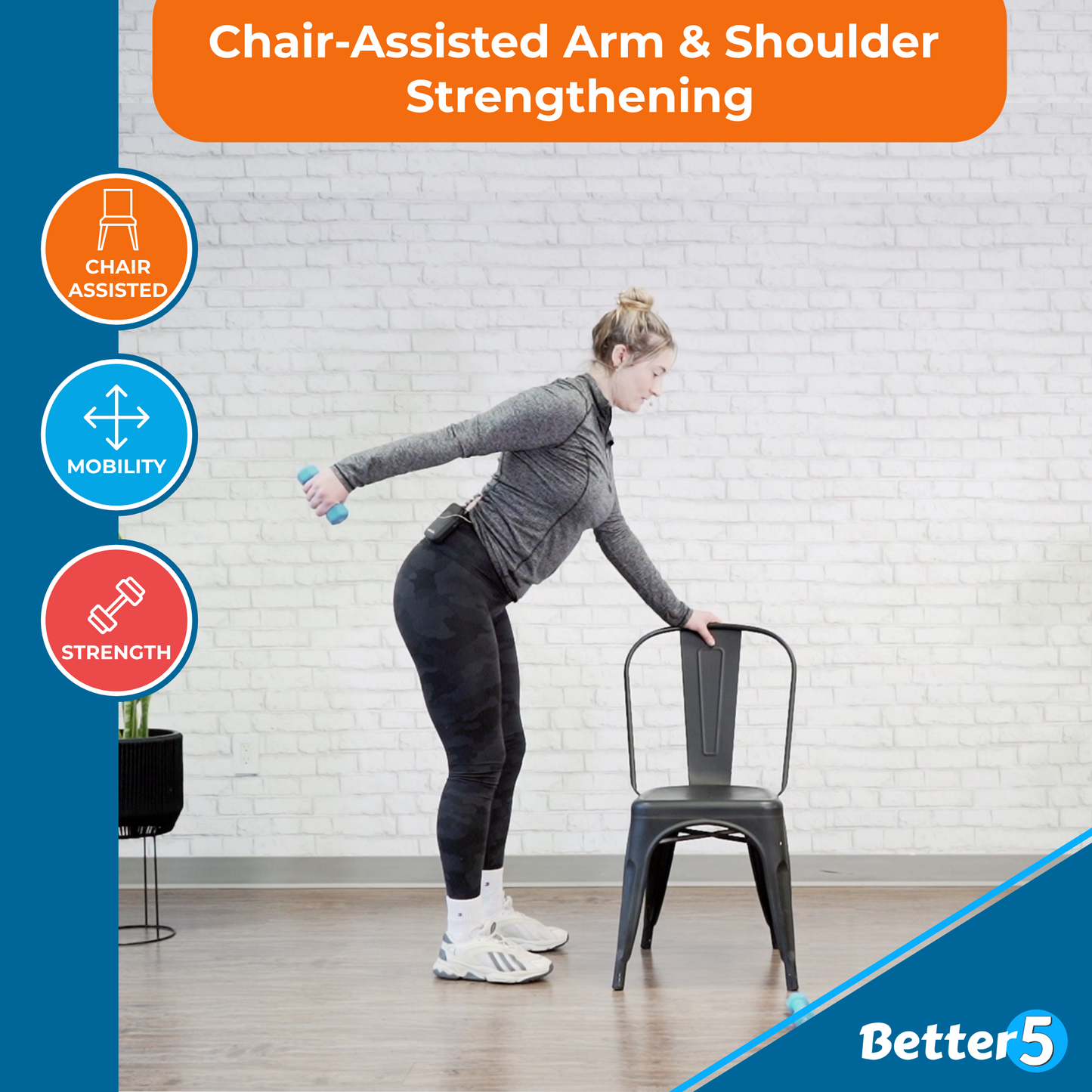 Chair-Assisted Arm & Shoulder Strengthening Digital Class