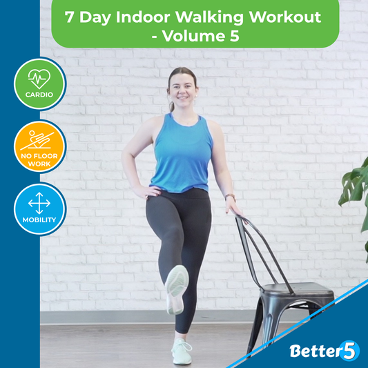 7 Day Indoor Walking Workout - Volume 5 Digital Class