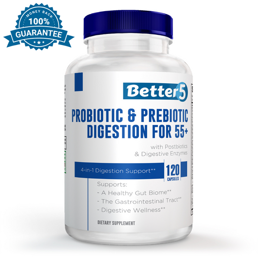 Probiotic & Prebiotic Digestion for 55+