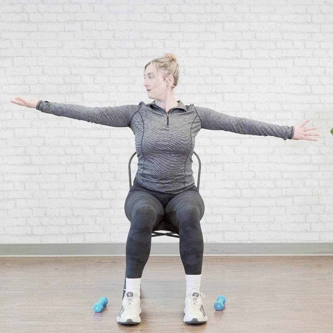 Chair-Assisted Arm & Shoulder Strengthening Digital Class