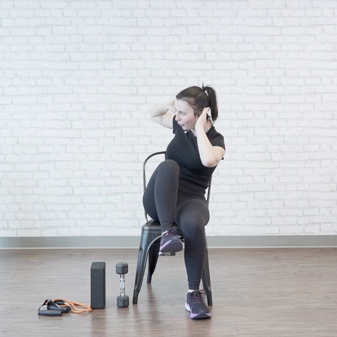 Chair Assisted Rows Chair-Assisted Core Strengthening Volume 2 Digital Class – Better5
