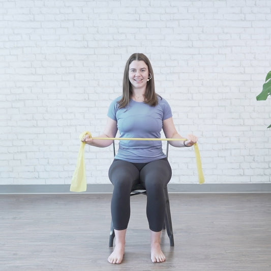 Easy Seated Posture Exercises Digital Class