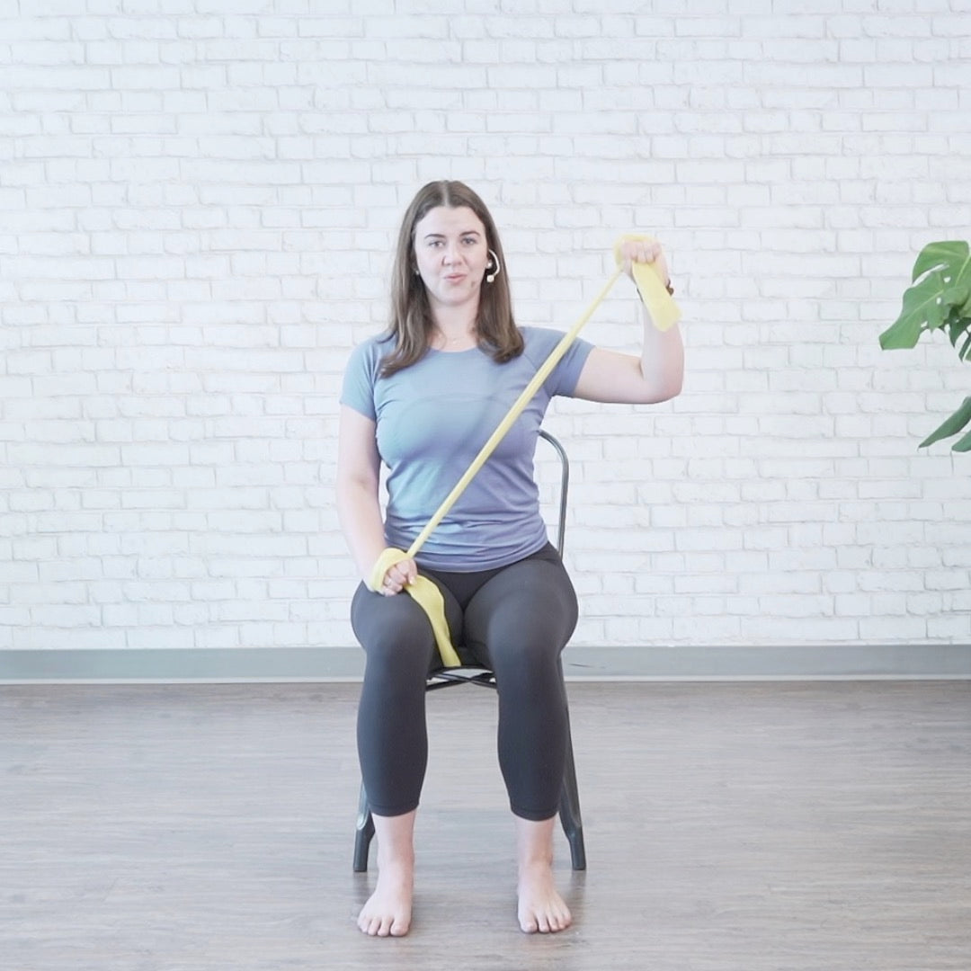 Easy Seated Posture Exercises Digital Class