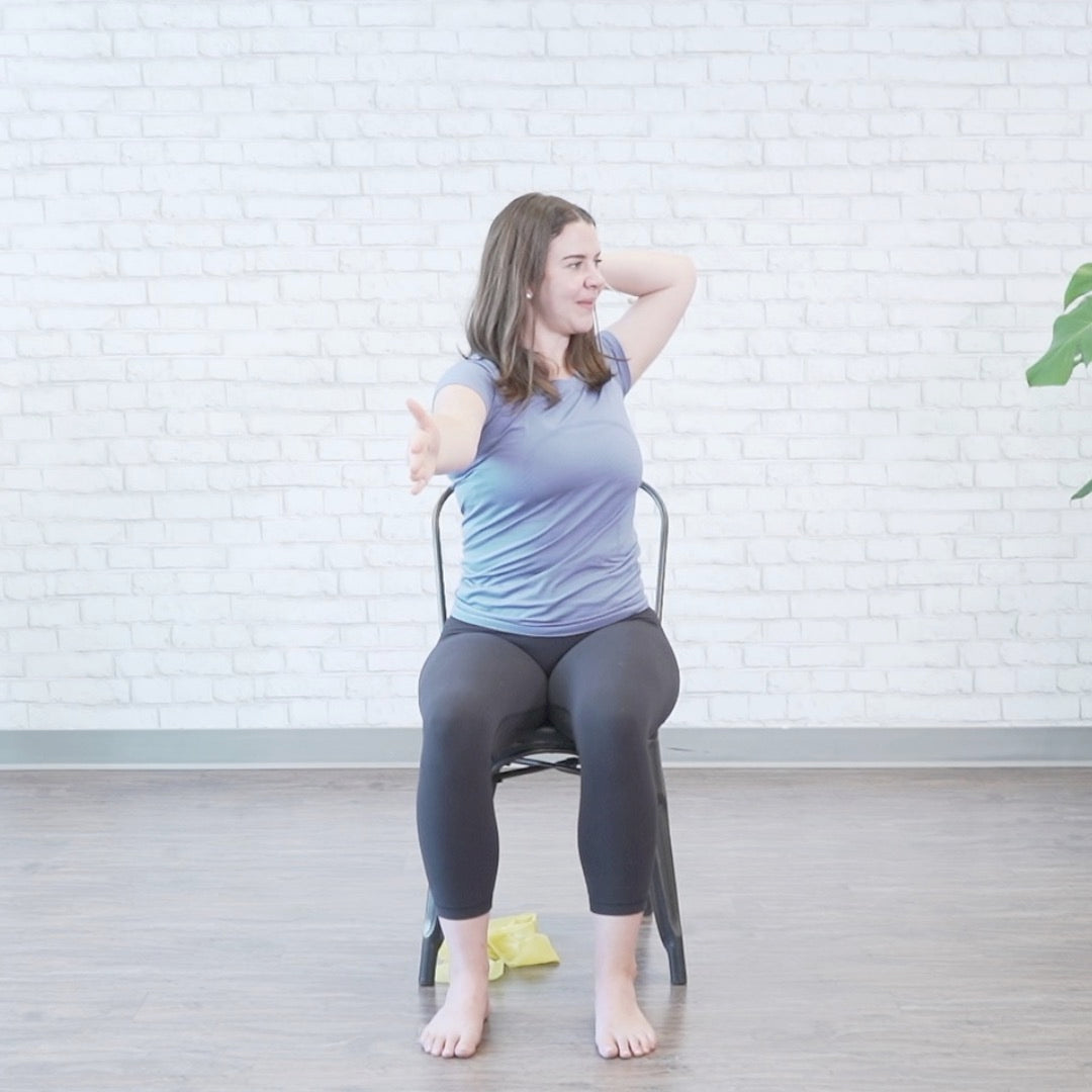 Easy Seated Posture Exercises Digital Class