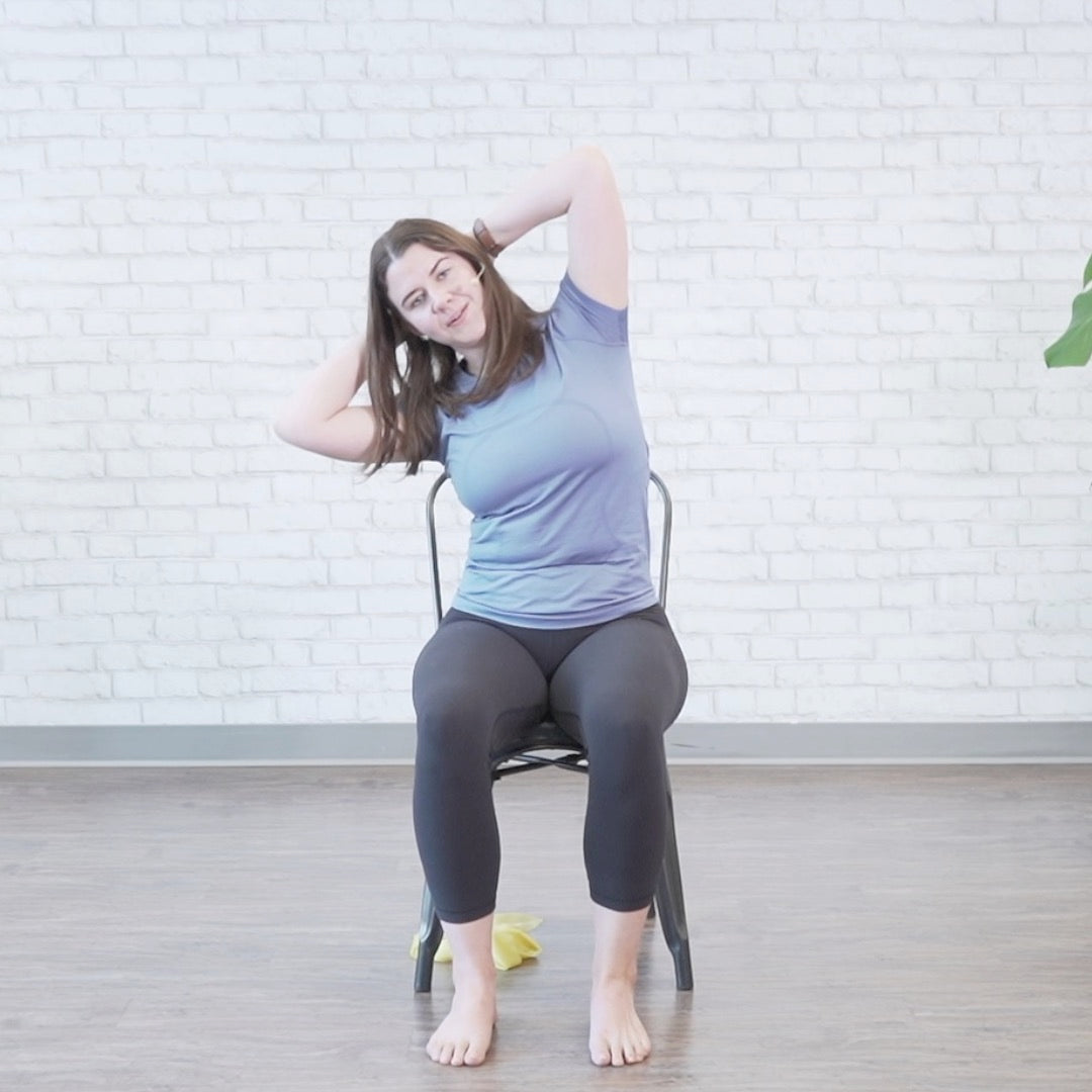 Easy Seated Posture Exercises Digital Class