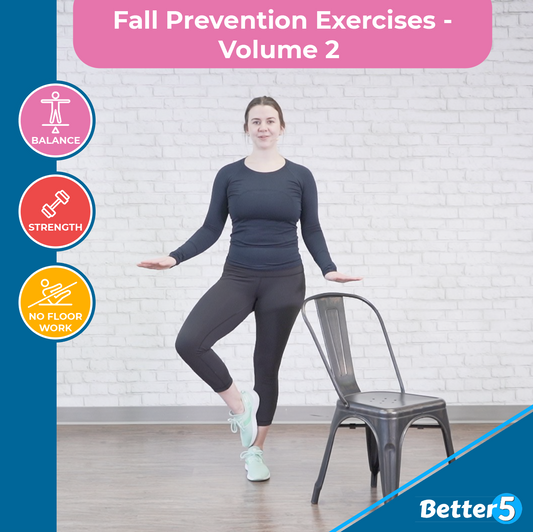 Fall Prevention Exercises - Volume 2 Digital Class
