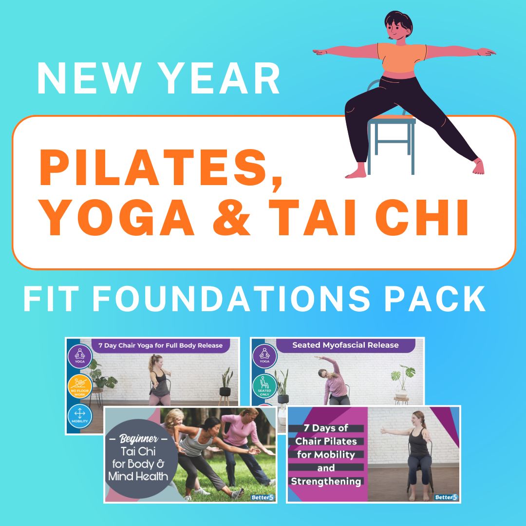 New Year Pilates, Yoga & Tai Chi Fit Foundations Pack