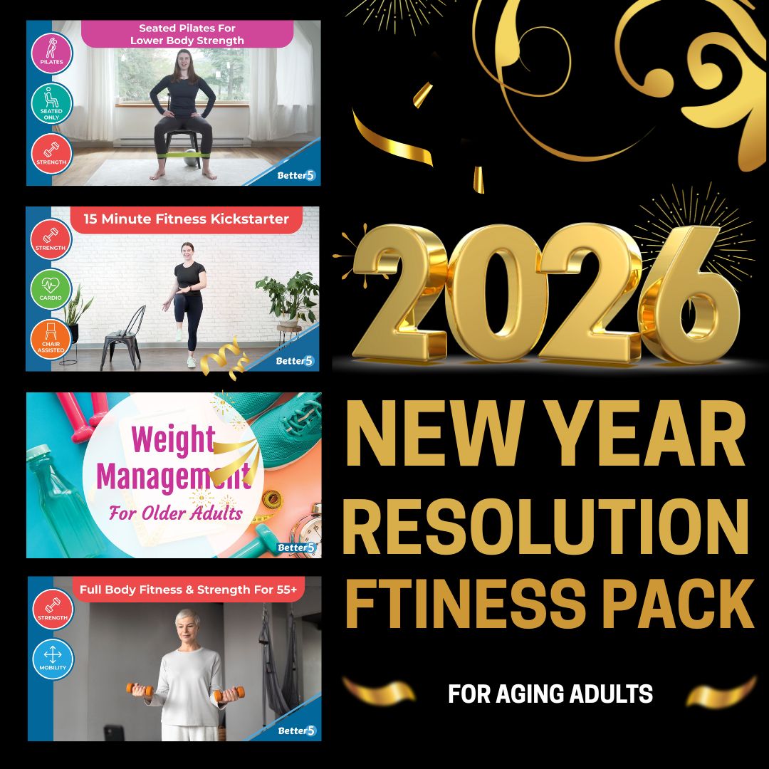 2026 New Year Resolution Fitness Pack For Aging Adults