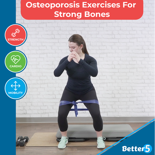 Osteoporosis Exercises For Strong Bones Digital Class