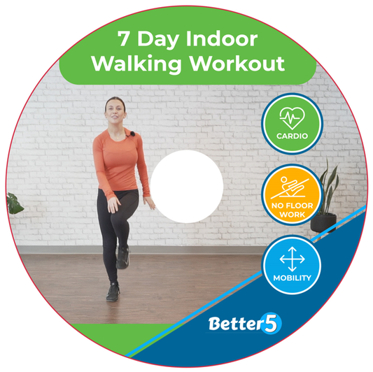 7 Day Indoor Walking Workout DVD