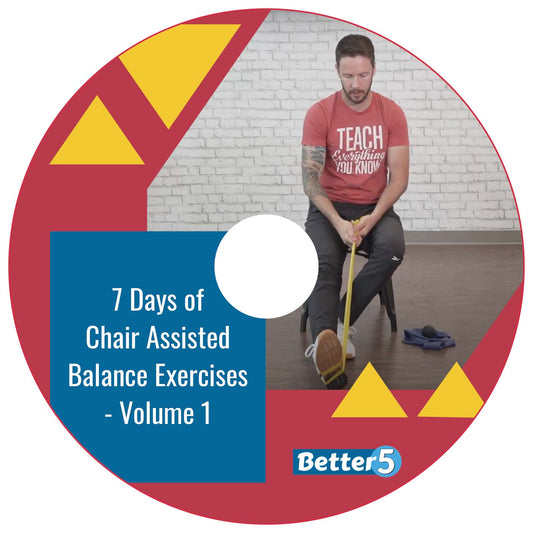 7 Days of Chair Assisted Balance Exercises - Volume 1 DVD