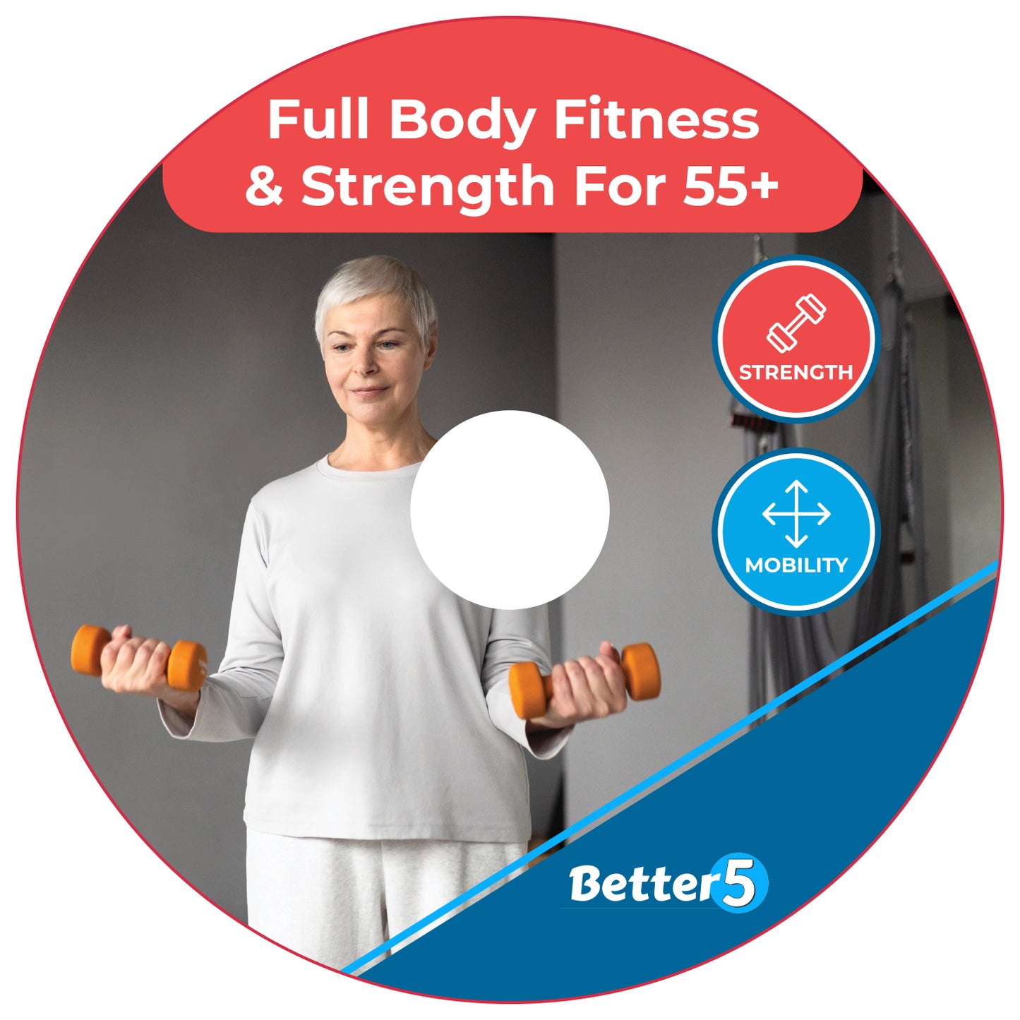 Full Body Fitness & Strength For 55+ DVD