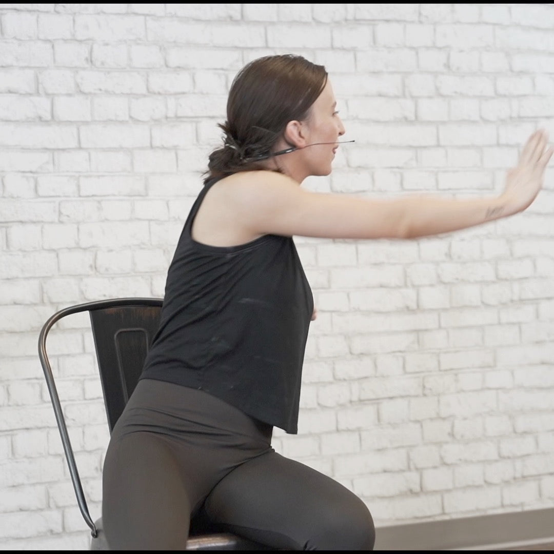 5 Days of Safe Chair Cardio for Improved Circulation and Coordination Digital Class