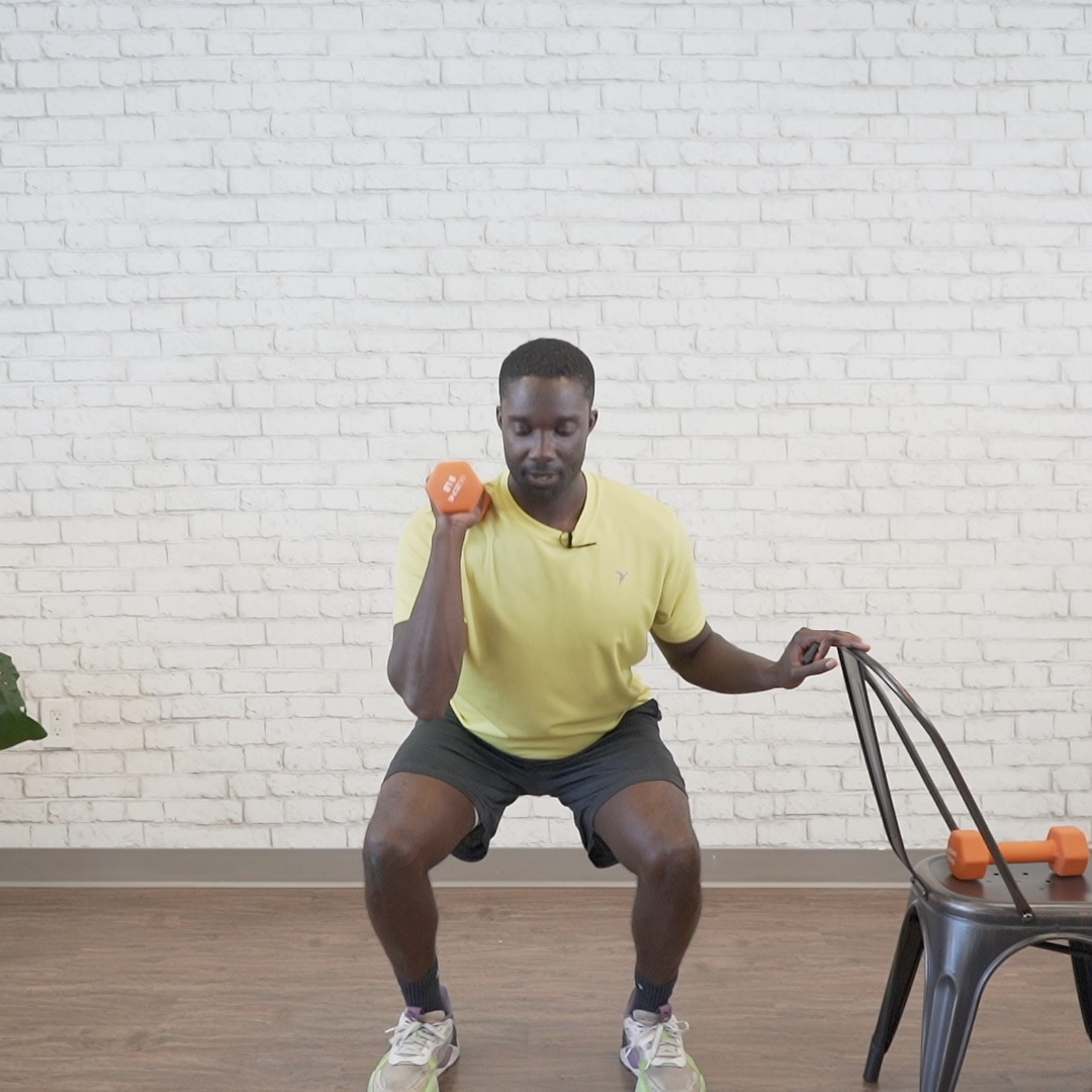 Chair-Assisted Lower Body Strengthening DVD Class