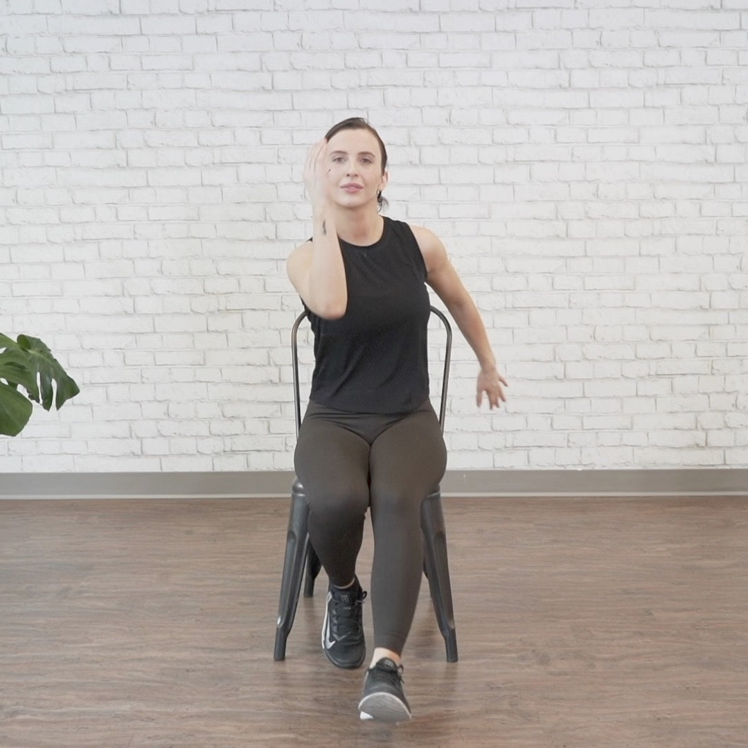 5 Days of Safe Chair Cardio for Improved Circulation and Coordination Digital Class