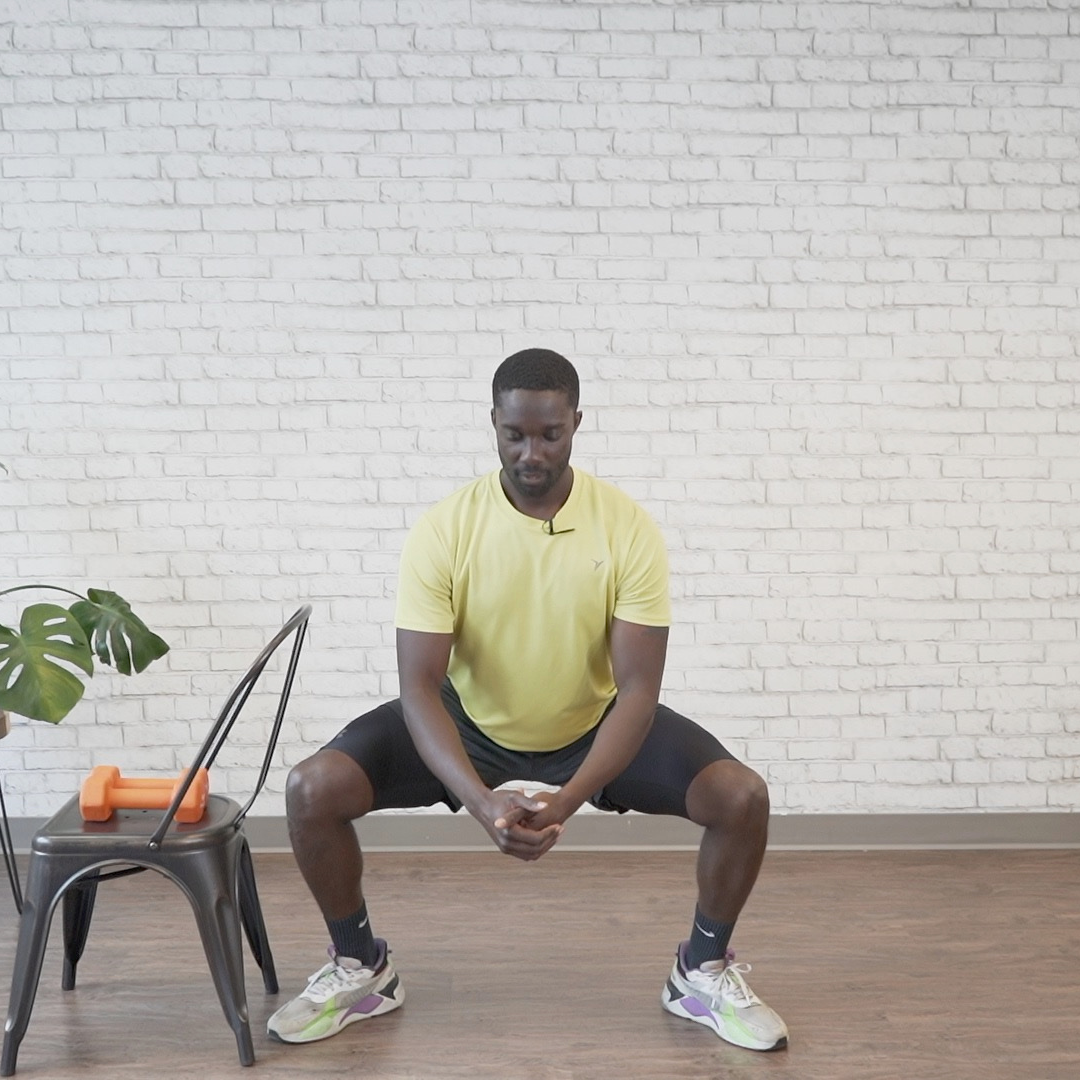 Chair-Assisted Lower Body Strengthening DVD Class