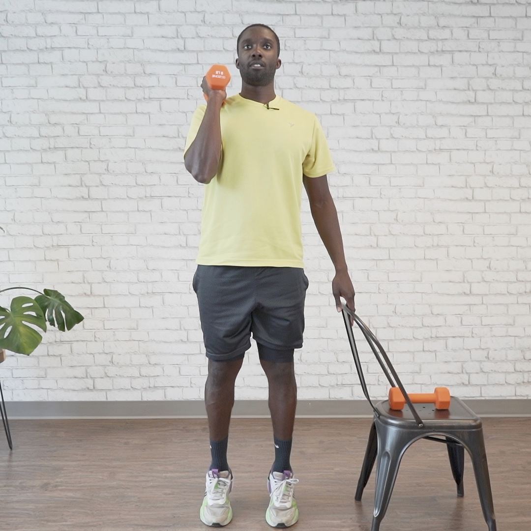 Chair-Assisted Lower Body Strengthening DVD Class