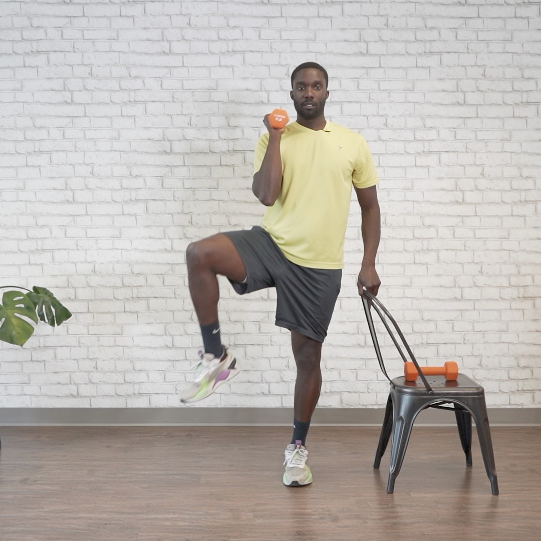 Chair-Assisted Lower Body Strengthening DVD Class