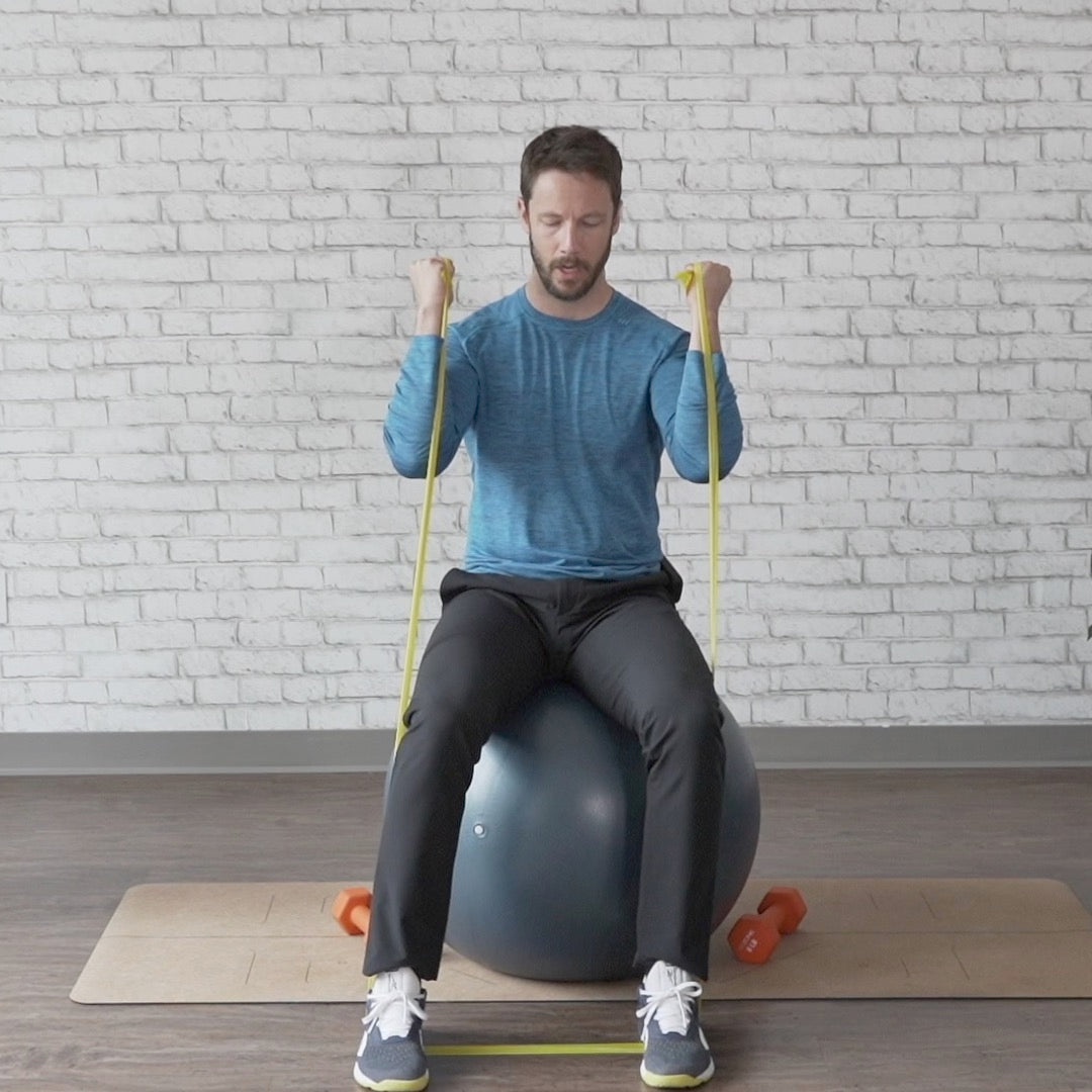 5 Days of Low Impact Full Body Exercises with a Stability Ball Digital Class