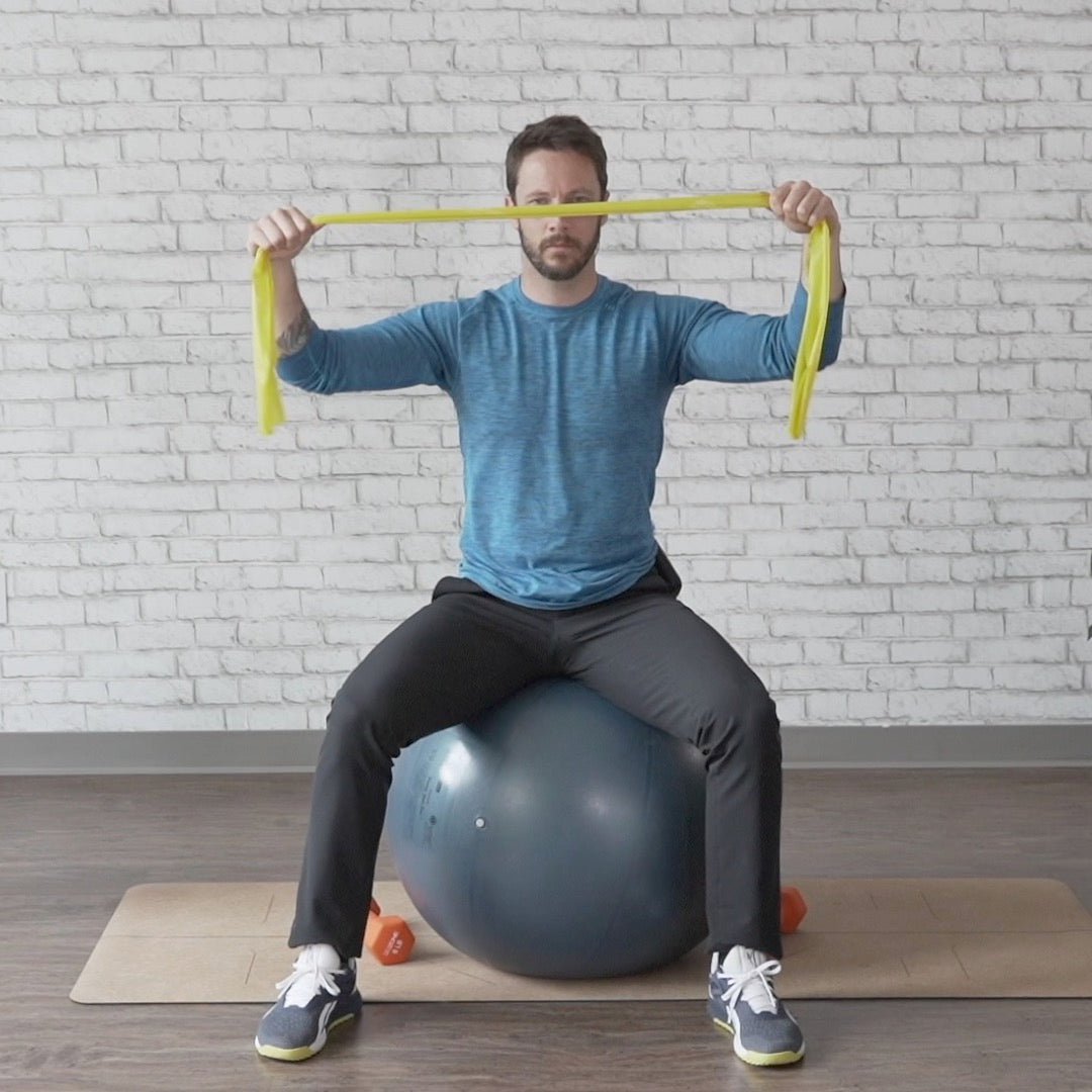 5 Days of Low Impact Full Body Exercises with a Stability Ball Digital Class