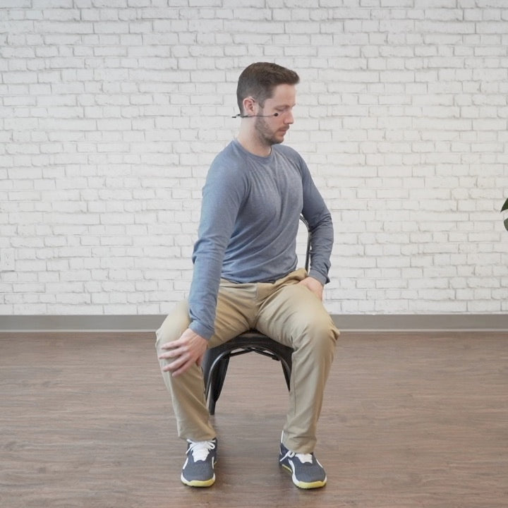 Back Pain Relief With Seated Chair Exercises Digital Class