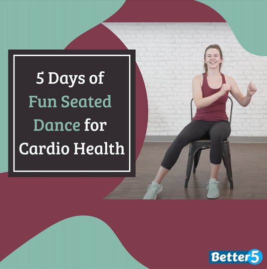 5 Days of Fun Seated Dance for Cardio Health Digital Class
