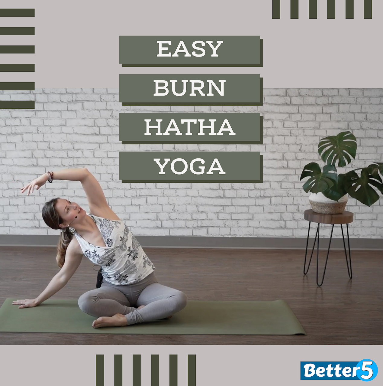 Easy Burn Hatha Yoga Digital Class