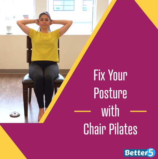 Fix Your Posture with Chair Pilates Digital Class