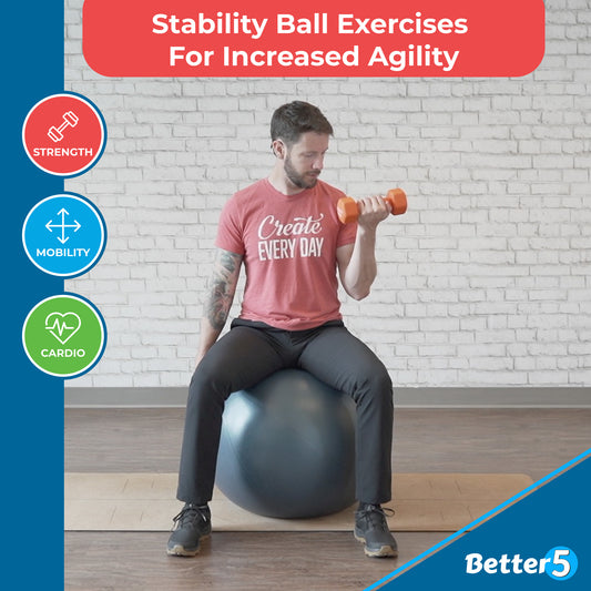 Stability Ball Exercises For Increased Agility Digital Class