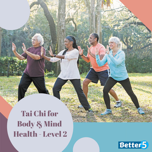 Beginner Tai Chi for Body and Mind Health - Level 2 Digital Class